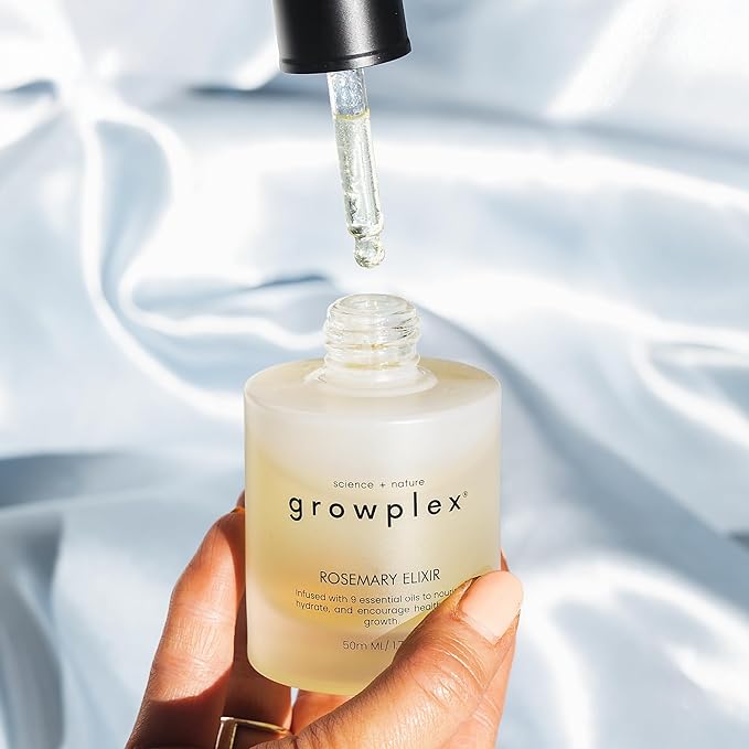 Rosemary Elixir – Daily Scalp Oil with 9 Essential Oils – Lightweight, Non-Greasy Formula for a Healthy-Looking Scalp – For Men & Women – 2oz