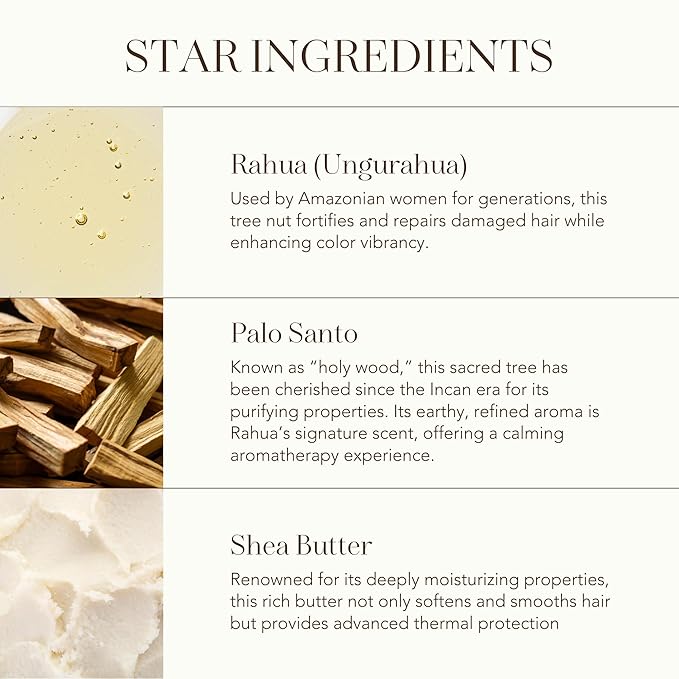 Rahua Control Cream Curl Styler, Vegan Anti-Frizz Curl Defining Cream with Shea Butter Oil, Moisturizing Leave In Styler for Curly Hair, Lightweight Humidity Resistant Formula, 4 Fl Oz