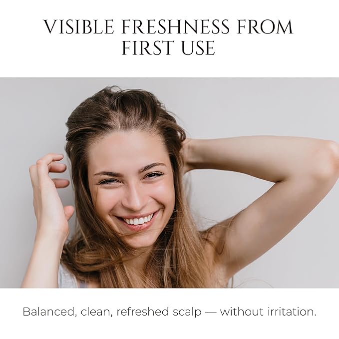 HADAT Hair & Scalp Mud Scrub – Dead Sea Mineral Exfoliator Made in Israel - Deep Cleansing Treatment - Professional Spa Quality - Exfoliating Scalp Scrub - Pre-Shampoo Care, 10.14 Fl Oz