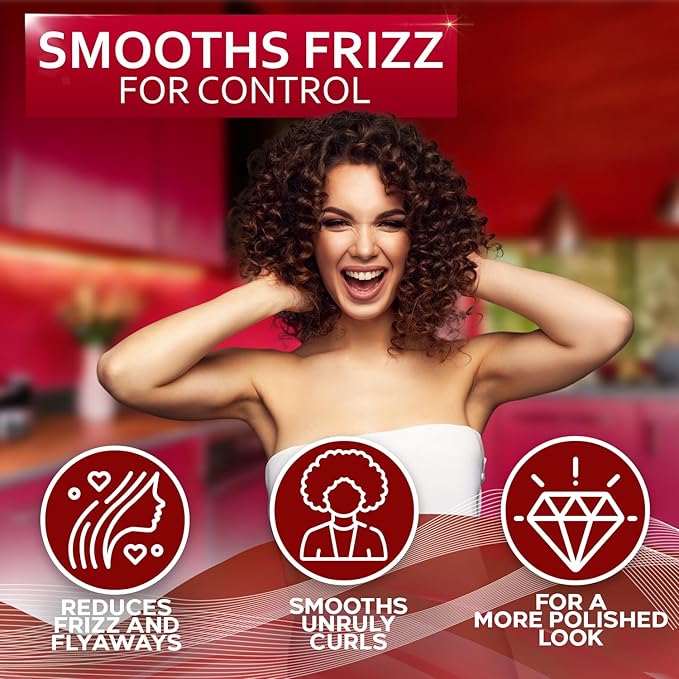 Curly Hair Mask - Deep Conditioning, Curl Enhancing Split End Repair for Women and Men - Strengthening Treatment Cream and Moisturizer Products for Dry, Damaged, Frizzy Hair - Anti Breakage Solution