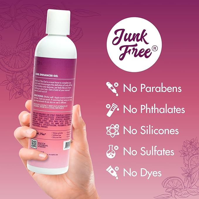 MopTop Curl Enhancer Gel – Curl Defining Gel to Enhance Curly and Coily Hair, Lightweight and Anti Frizz Hair Care with Aloe, Curly Hair Products with Sea Botanicals & Honey (Citrus Medley, 8oz)