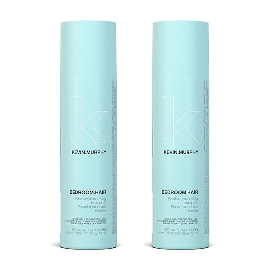 KEVIN.MURPHY BEDROOM.HAIR - Flexible Texturising Hair Spray - For All Hair Types - Hair Care for Effortless Bedroom Hair - With Ginger Root Extract - 250 mL / 8.5 fl oz (Pack of 2)