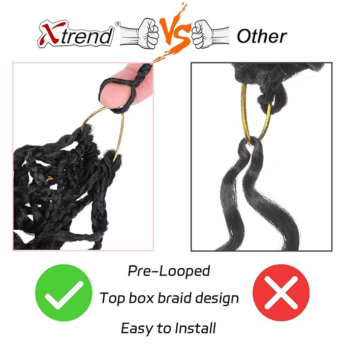 10 Inch Gogo Curl Crochet Hair 8 Packs Ocean Wave Crochet Hair Ombre Copper Red Pre-looped Short Curly Goddess Box Braids Beach Curl Synthetic Braiding Hair for Women (16Strands/pack T350#)