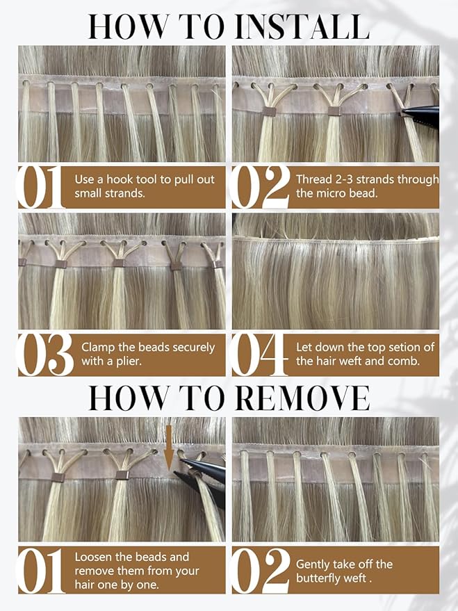 LOXXY Double Weft PU OVO Human Hair Extensions - Invisible Genius and PU Butterfly Weft Hair Extensions Real Human Hair - 18 Inch 100g Jet Black, Width 31.5"(80cm)