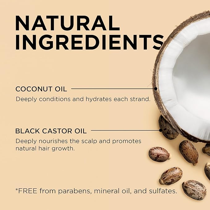 African Pride Black Castor Miracle Extra Hold Braid, Loc, Twist Gel - Extreme Hold Braiding Hair Gel, Edge Control & Tames Frizz, No Flake | Natural Ingredients, Black Castor & Coconut Oil | 12oz