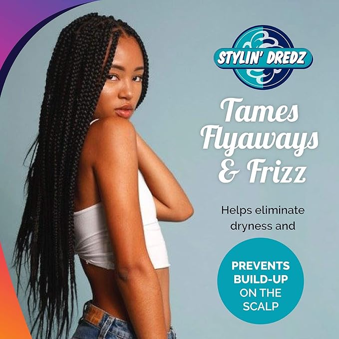 Stylin Dredz Mouldin' Gel Wax with Tea Tree Oil - Twist n Lock - Maximum hold (500 ml, Pack of 2)