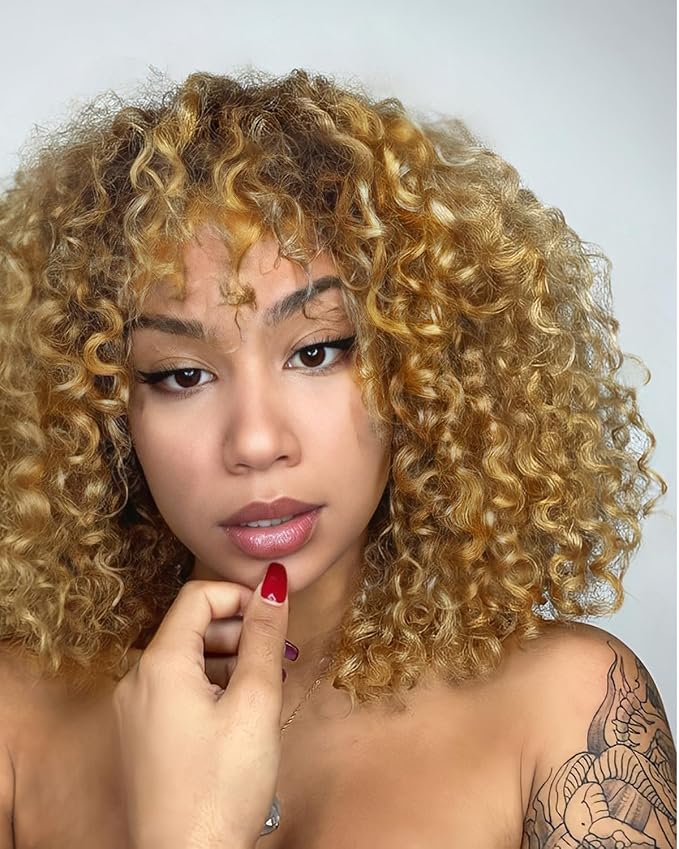 7 Packs GoGo Curl Crochet Hair 12 Inch Short Curly Crochet Hair for Women Deep Wave Beach Curl Crochet Braids Synthetic Braiding Hair Extensions(12 Inch, #27)