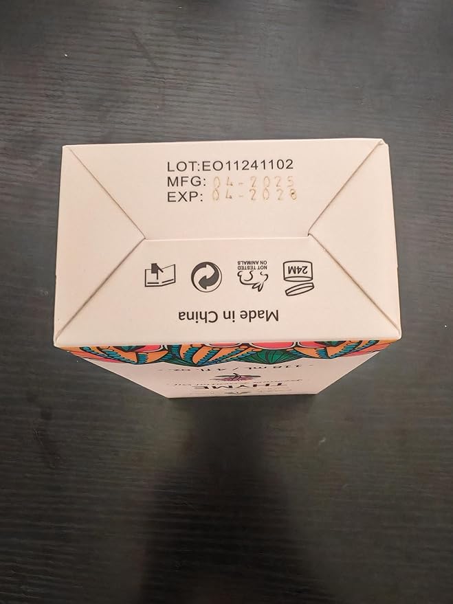 EVOKE OCCU Thyme Essential Oil for Diffuser, Massage, Candle and Soap Making - 4 FL Oz