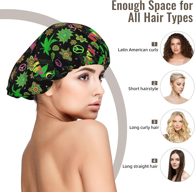 Silk Bonnet for Sleeping, Satin Hair Bonnets, Soft Elastic Band Silk Sleep Cap, Hair Wrap for Women