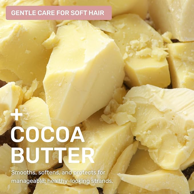 Ethique Gentle Unscented Shampoo Bar with Cocoa Butter - Plastic-Free, Cruelty-Free, Vegan, 3.88 oz - Formerly Bar Minimum