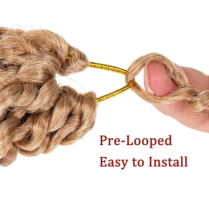 Xtrend 8packs 22inch Pre-twisted Passion Twist Hair Natural Black Pre-looped Passion Twists Crochet Braids Synthetic Hair Extensions Crochet Hair For Women (8packs, 27613#)