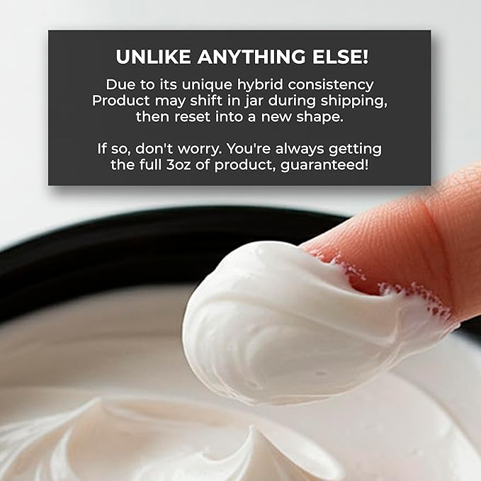 Blackwood For Men BioFuse Hair Cream Clay, Matte Finish Medium to Strong Hold Hair Styling Aid, Natural Hybrid that Texturizes, Moisturizes, Conditions, Adds Volume, Fights Frizz & Detangles, 3oz