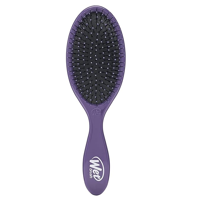 Wet Brush Original Detangler Hair Brush, Amazon Exclusive Purple - Ultra-Soft IntelliFlex Bristles - Detangling Hairbrush Glides Through Tangles For Wet, Dry & Damaged Hair - Women, & Men