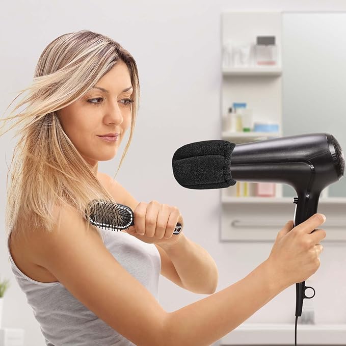 2Pcs Sock Diffuser for Hair Dryer, Universal Diffuser Hair Dryer Attachment Sock Curly Hair Blow Dryer with Diffuser for Curly Hair Diffuser Cap, Fits Most Every Size Blow Dryer