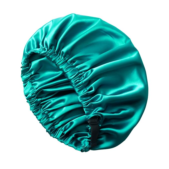 Silk Bonnet for Sleeping Women,Adjustable Satin Bonnet for Women Curly Natural Hair,Double Layer Anti Frizz Soft Sleep Cap.