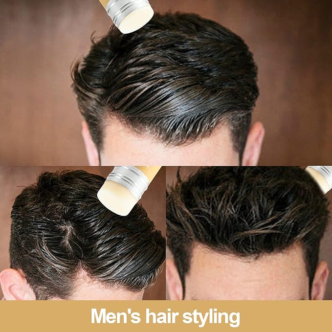 BestLand Hair Wax Stick – Non-Greasy, No-Residue Tamer for Flyaways, Frizz & Baby Hair, Styling Stick for Edges & Slick Back Looks, for Women, Men & Kids