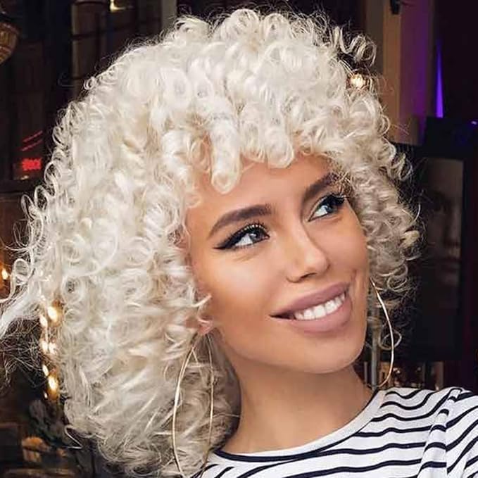 White 3Packs 2X Ringlet Wand Curl Jamaican Bounce 8 inch Synthetic Pre Looped Crochet Hair Extensions Crochet Braiding Hair 20 Roots