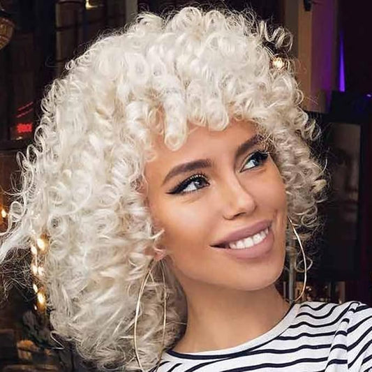 White 3Packs 2X Ringlet Wand Curl Jamaican Bounce 8 inch Synthetic Pre Looped Crochet Hair Extensions Crochet Braiding Hair 20 Roots