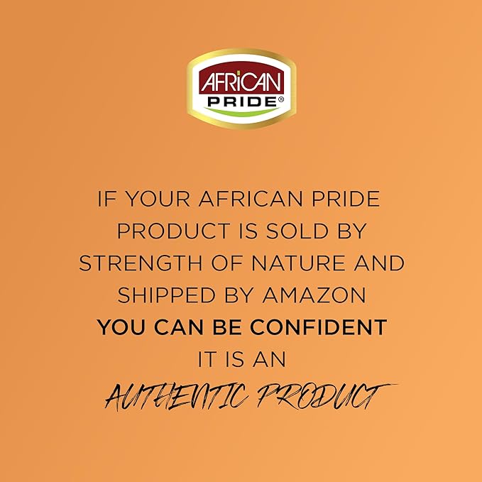 African Pride Black Castor Miracle Hold & Cover Edges Hair Gel with Black Castor Oil & Coconut Water Edge Control for Braids, Locs, Slick Styles & Strong Hold 2.25oz