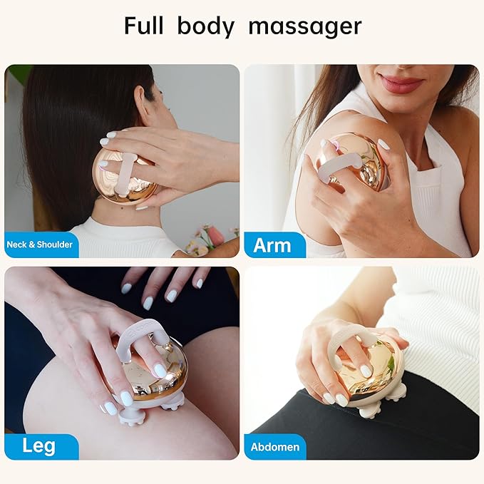 COMFIER Scalp Massager Hair Growth with 3 kneading Modes,Waterproof Hair Massage with 8 Claws for Deep Cleansing,Cordless Head Massager,Body Cat Head Scratcher,Christmas Gifts for Women,Men