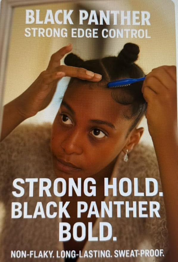 Black Panther Extra Hold Braiding Gel (8oz + 4oz)