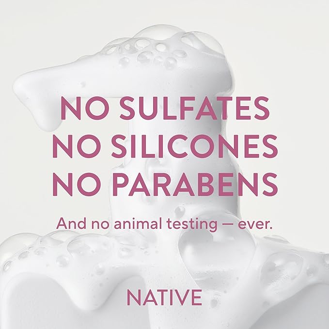 Native Vanilla & Cactus Flower 2-in-1 Shampoo & Conditioner Contain Naturally Derived Ingredients |All Hair Type Color & Treated, Fine to Dry Damaged, Sulfate & Dye Free - 2-Pack