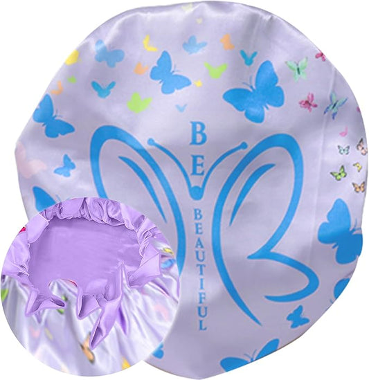Discover Premium Ruffle Silk Satin Sleeping Bonnets Hair, Moisture Retention, and All-Night Comfort.