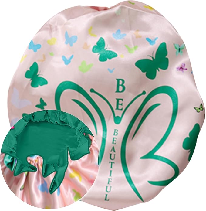 Discover Premium Ruffle Silk Satin Sleeping Bonnets Hair, Moisture Retention, and All-Night Comfort.