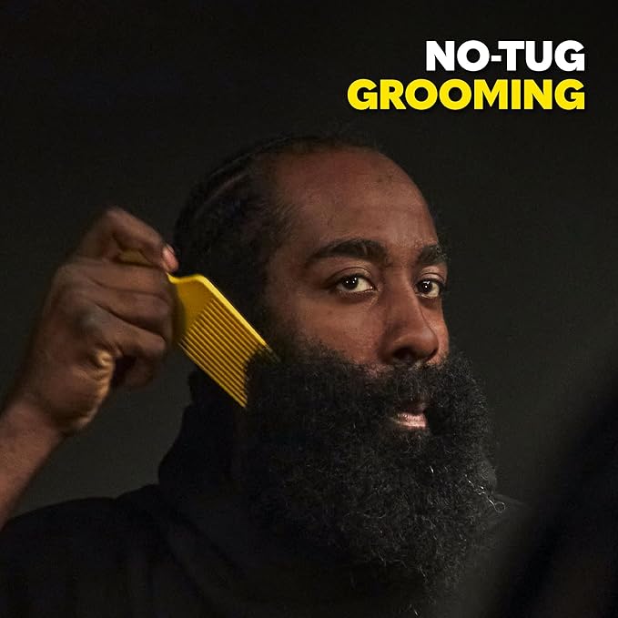 The Beard Club Brush, Comb, Pick and Scissors Grooming Kit for Men's Beards and Mustaches - Gift Set