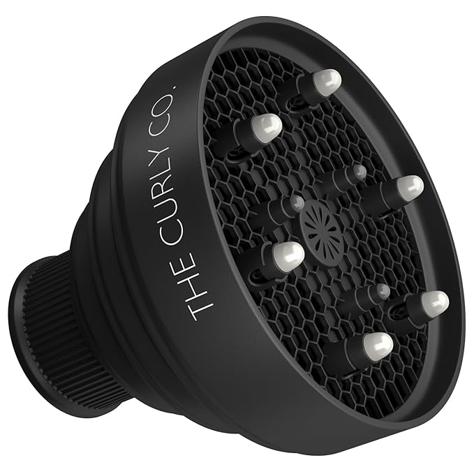 Collapsible Hair Diffuser by The Curly Co. with The Curly Co. Satisfaction Guarantee