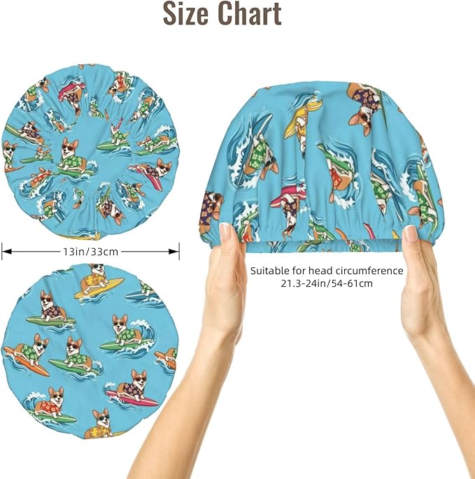 Silk Bonnet for Sleeping, Satin Hair Bonnets, Soft Elastic Band Silk Sleep Cap, Hair Wrap for Women