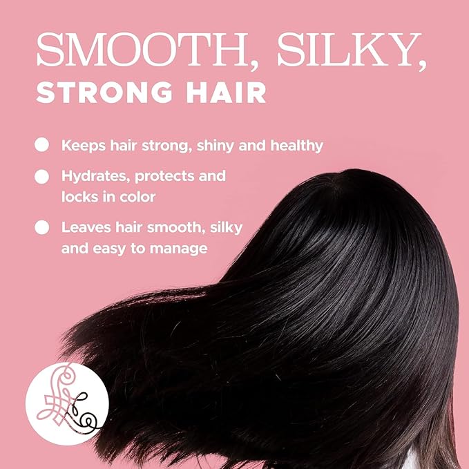 Luseta Keratin Shampoo and Conditioner for Color Treated Damaged & Dry Hair, Keratin Hair Treatment for Smoothing, Nourishing & Strengthening, Color Safe, Free of Sulfates and Gluten 2 X 16.9Oz