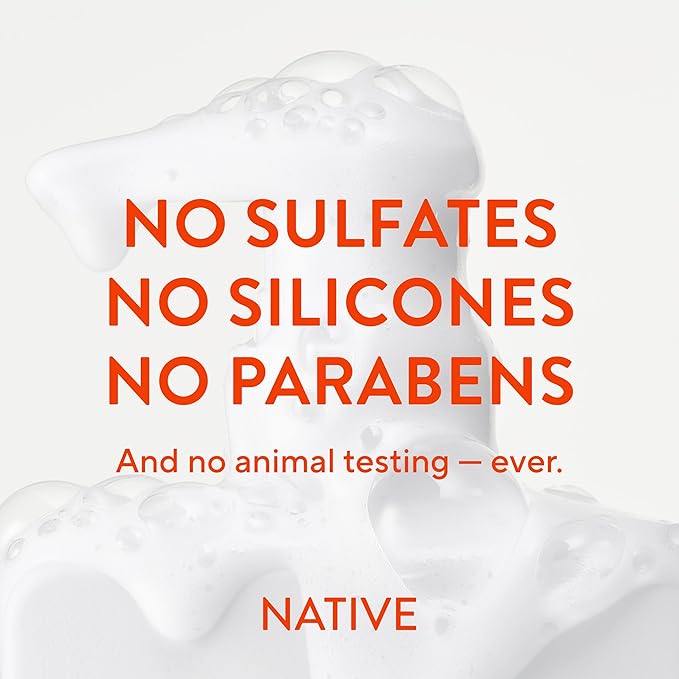 Native Shampoo and Conditioner contain Naturally Derived Ingredients | All Hair Types, Color & Treated, Fine to Dry Damaged | Sulfate & Dye Free | Citrus & Herbal Musk, 16.5 fl oz each (2 pack)