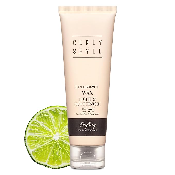CURLYSHYLL Style Gravity Wax | Creamy Texture Styling for a Natural Look | Soft Hold Daily Hair Wax for Men & Women | 100ml