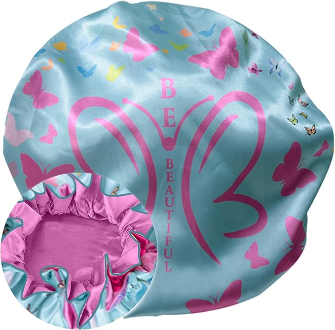 Discover Premium Ruffle Silk Satin Sleeping Bonnets Hair, Moisture Retention, and All-Night Comfort.