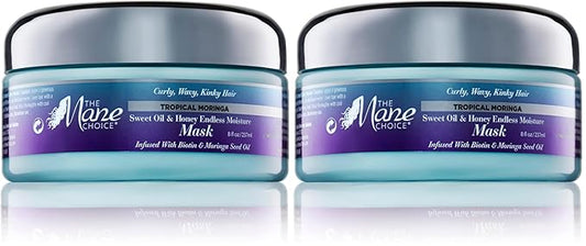 The Mane Choice Tropical Moringa Sweet Oil & Honey Endless Moisture Mask, 8 Ounce (Pack of 2)