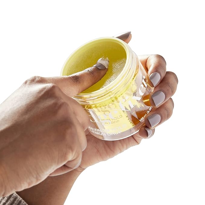 Red by Kiss Edge Fixer Hair Shine Gel, 24 Hour Max Hold, Non-Flaking, Biotin B7 Infused, Natural Styling, Professional Edge Control Wax, Perfect for Braiding (Real Banana)