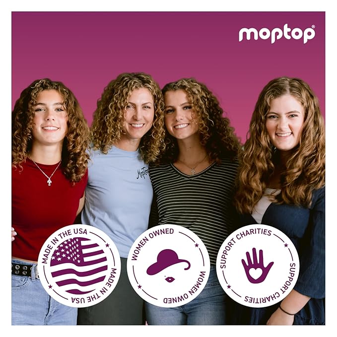 MopTop Curl Enhancer Gel – Curl Defining Gel to Enhance Curly and Coily Hair, Lightweight and Anti Frizz Hair Care with Aloe, Curly Hair Products with Sea Botanicals & Honey (Citrus Medley, 8oz)