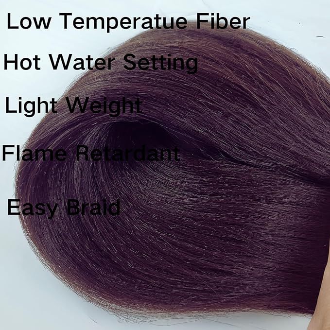 Kids Braiding Hair Pre stretched 16 inches Color 2 Yaki ez Braid Braiding Hair for Kids Knotless Braids