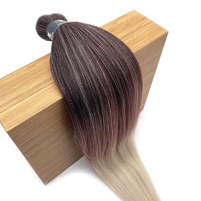 1B/350/613 Blonde Ombre Braiding Hair Pre Stretched Kids Kanekalo Braiding Hair Extensions for Braiding Box Braids Knotless Prestretched Pre Sectioned Braiding Hair Ombre 26 inch