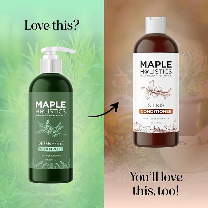 Clarifying Shampoo for Oily Hair and Scalp - Degrease Deep Cleansing Shampoo Build Up Remover with Rosemary Oil for Greasy Hair & Scalp - Vegan Color Safe Sulfate Paraben & Cruelty Free (16 Fl Oz)