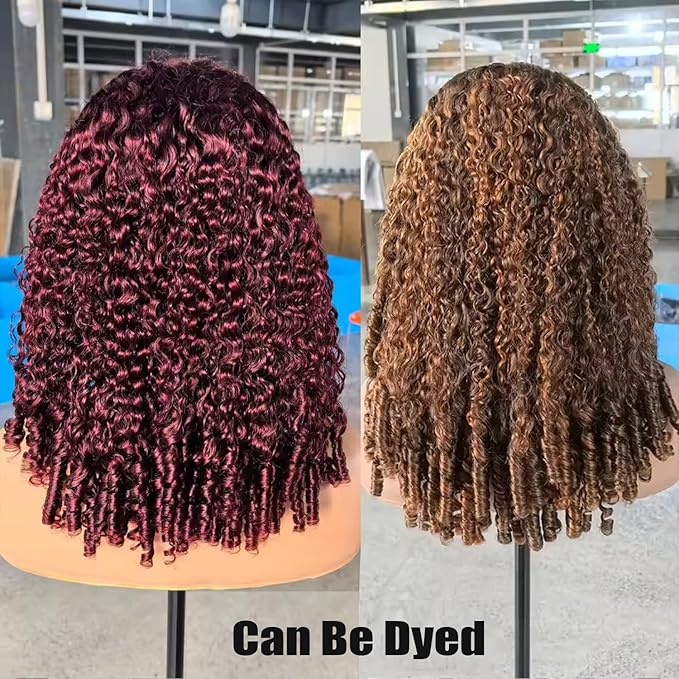 VIPbeauty Burmese Curly Half Wig Human Hair 200 Density 3 In 1 Seamless Flip Over Glueless Wear and Go Beginner Friendly 14A Brazilian Virgin Burmese Curly Wig Human Hair Drawstring Headband 26 Inch