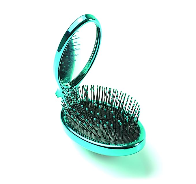 Wet Brush Pop Go Detangler Assortment Exclusive Ultrasoft IntelliFlex Bristles Blue, Teal (Pack of 2)