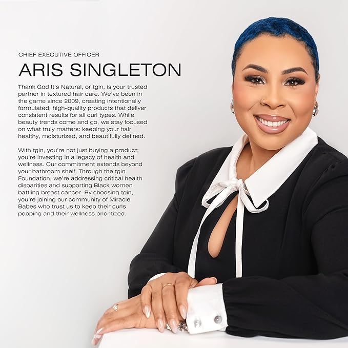 Thank God It's Natural Honey Curls Custard - 12 Oz - For Natural, Dry, Curly, Damaged Hair