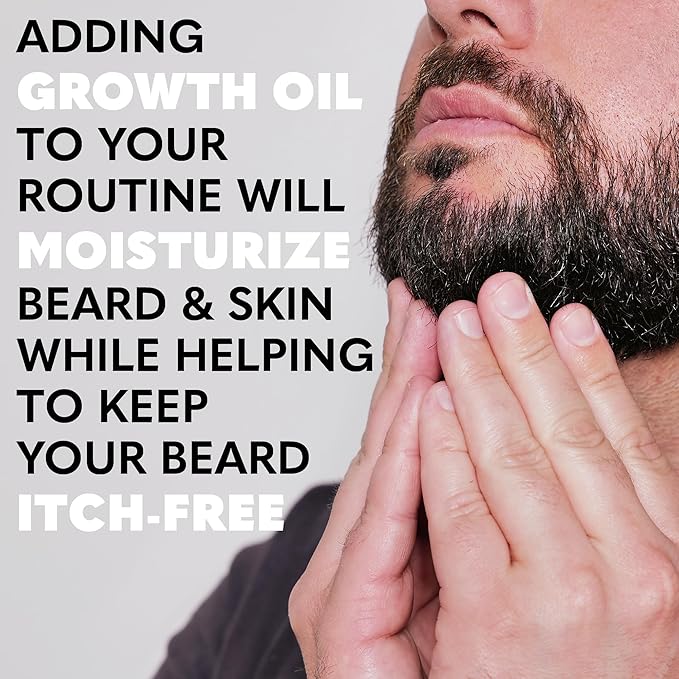 Beard Club Premium Beard Growth Kit - Growth Oil, Vitamins, Vitamin Spray & Boar Bristle Brush - Gift Set