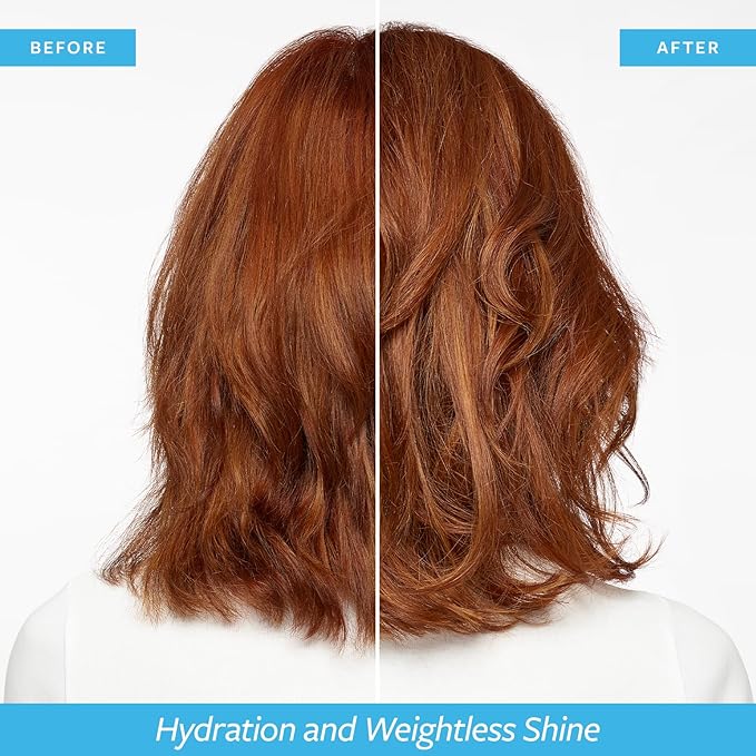 Function of Beauty Straight Leave In Hair Conditioner - Sulfate-Free Leave In Conditioner Treatment for Natural Volume & Shine - Anti-Frizz, Lightweight & Hydrating - Oily Hair Care Products