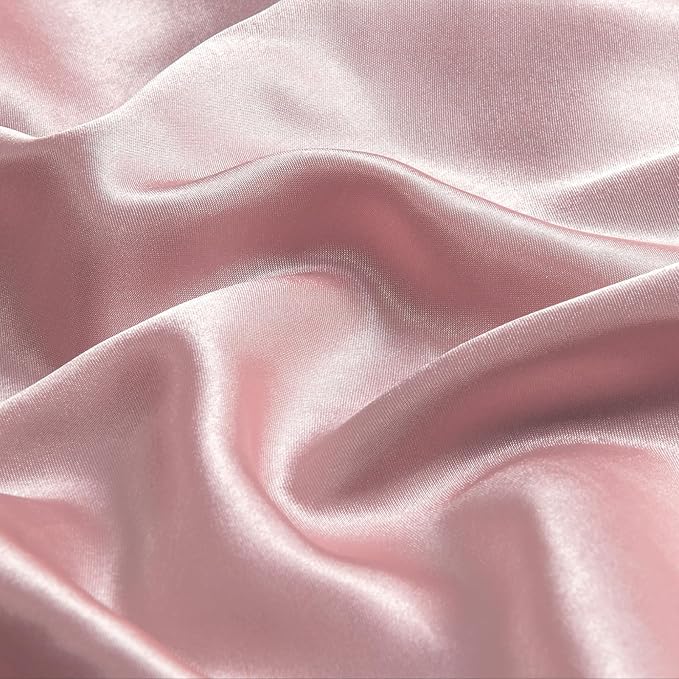 BEDELITE Satin Body Pillow Cover, Super Soft and Cooling Body Pillow Pillowcase for Hair and Skin, Breathable Silky Full Long Pillowcase Cover(20"x54", Nostalgia)