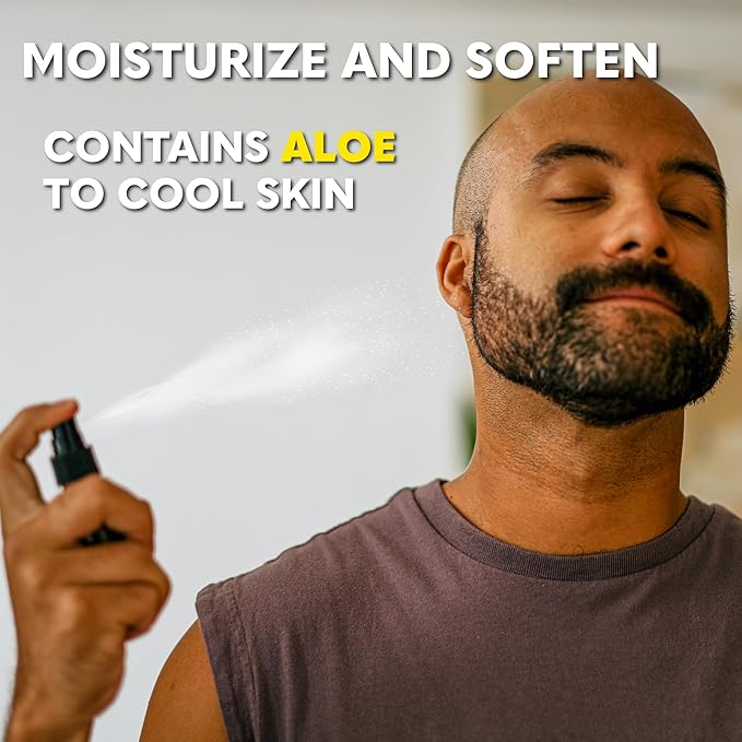 The Beard Club Riptide Beard Softening Spray by Beard Club - Nourishing & Styling Formula for Enhanced Beard Growth, Softness & Shine - Enriched with Natural Ingredients for Healthy Facial Hair