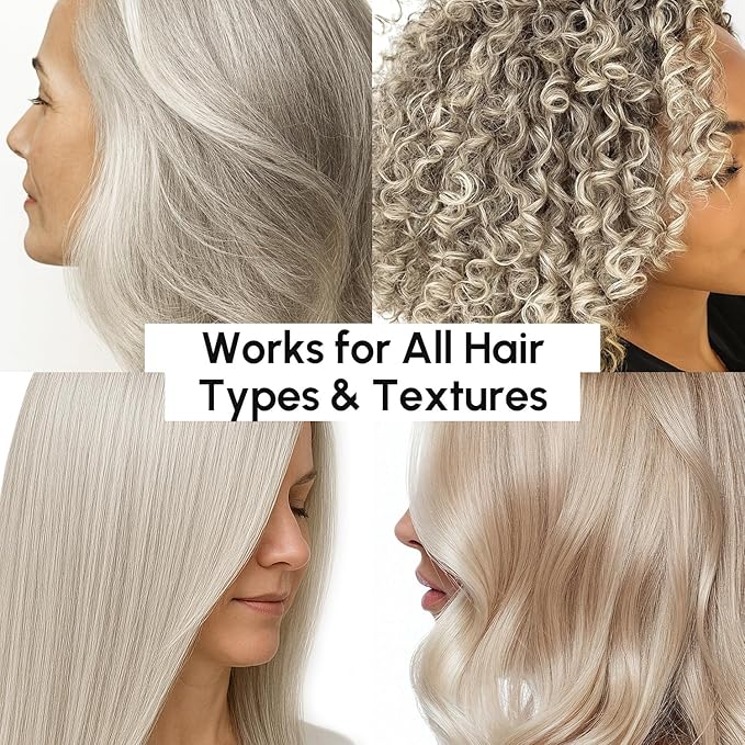 MAREE Deep Conditioning Purple Hair Mask for Blonde Hair – Purple Toner for Brassy, Bleached, Silver, or Color Treated Hair – Hair Repair Mask Keratin Hair Treatment – Matizador Para Cabello Rubio