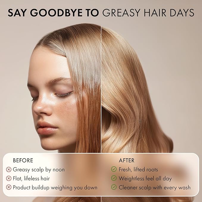 Chelating Shampoo – For Oily Hair & Oily Scalp -Deep Cleansing Clarifying Shampoo- Removes Hard Water Buildup, Chlorine & Residue-Nourishes-No Silicones, No Parabens, Fresh Volume. 12 Fl Oz ( 355 ML)